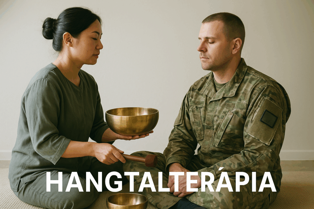 Honvédségben fontos a hangterápia
